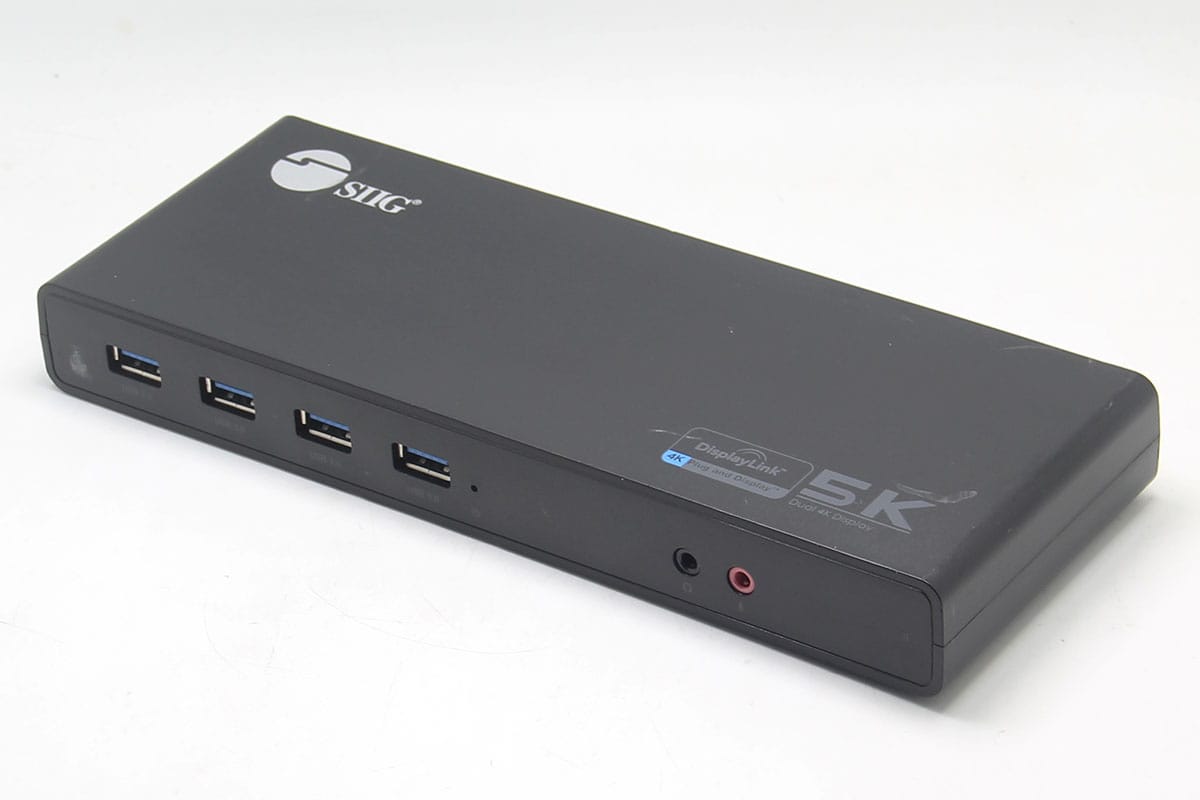 S2G通用型displaylink协议USB-C dock 扩展坞不输出PD供电双4K单5K千兆网卡
