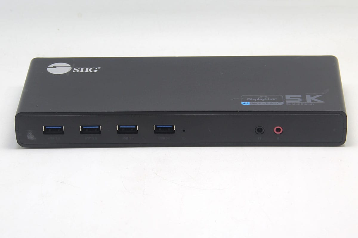 S2G通用型displaylink协议USB-C dock 扩展坞不输出PD供电双4K单5K千兆网卡