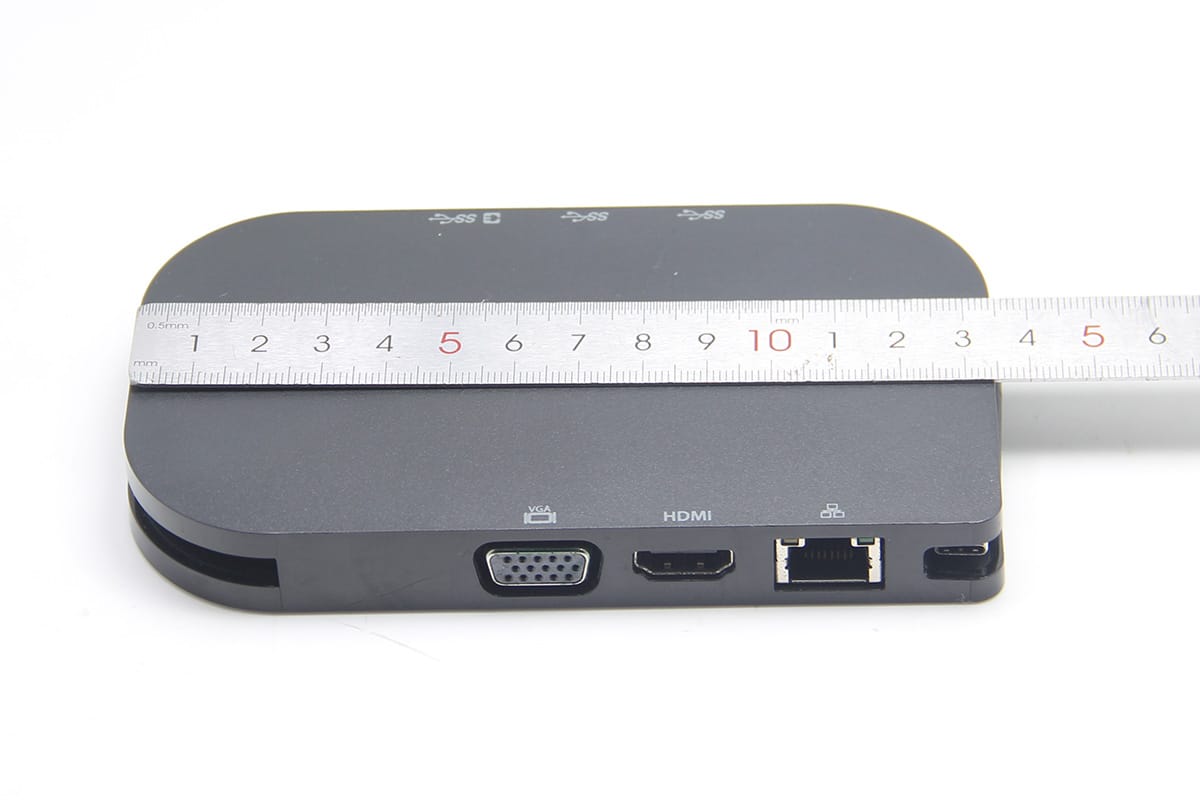SD1610P USB-C迷你移动4K扩展坞全功能C雷电3Surface设备PD直通充电