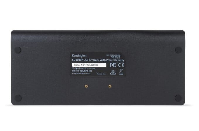 SD4600P USB-C 双路 4K 通用扩展坞（60W 供电） - DP 和 HDMI - Win/Chrome/Mac
