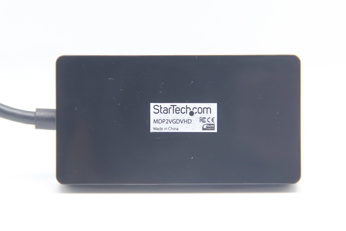 StarTech.com MDP2VGDVHD Mini DisplayPort 迷你dp雷电2转VGA/HDMI/DVI用于Mac surface外接显示器