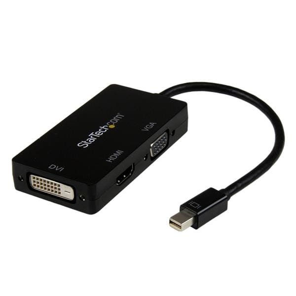 StarTech.com MDP2VGDVHD Mini DisplayPort 迷你dp雷电2转VGA/HDMI/DVI用于Mac surface外接显示器