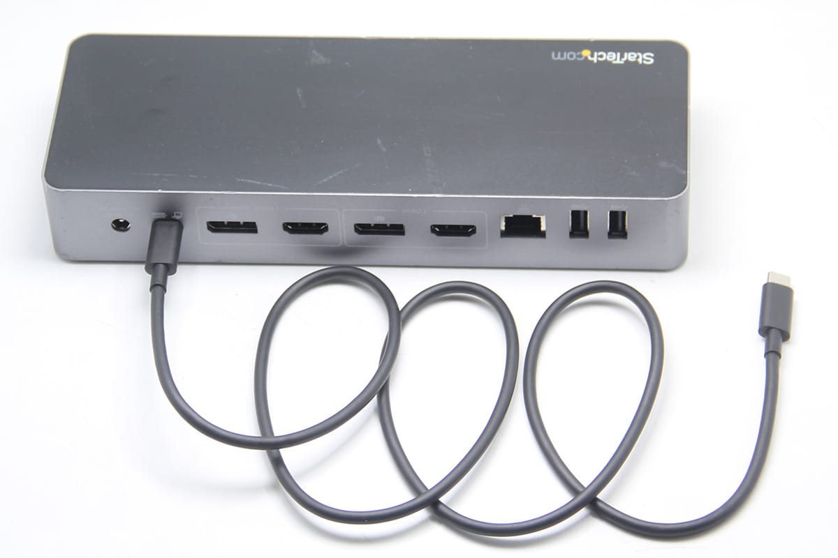 Startech DK30C2DPPD Displaylink通用型扩展坞 兼容多系统 扩双4K USB3.0 千兆网卡60瓦PD供电