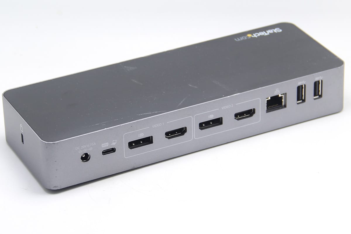 Startech DK30C2DPPD Displaylink通用型扩展坞 兼容多系统 扩双4K USB3.0 千兆网卡60瓦PD供电
