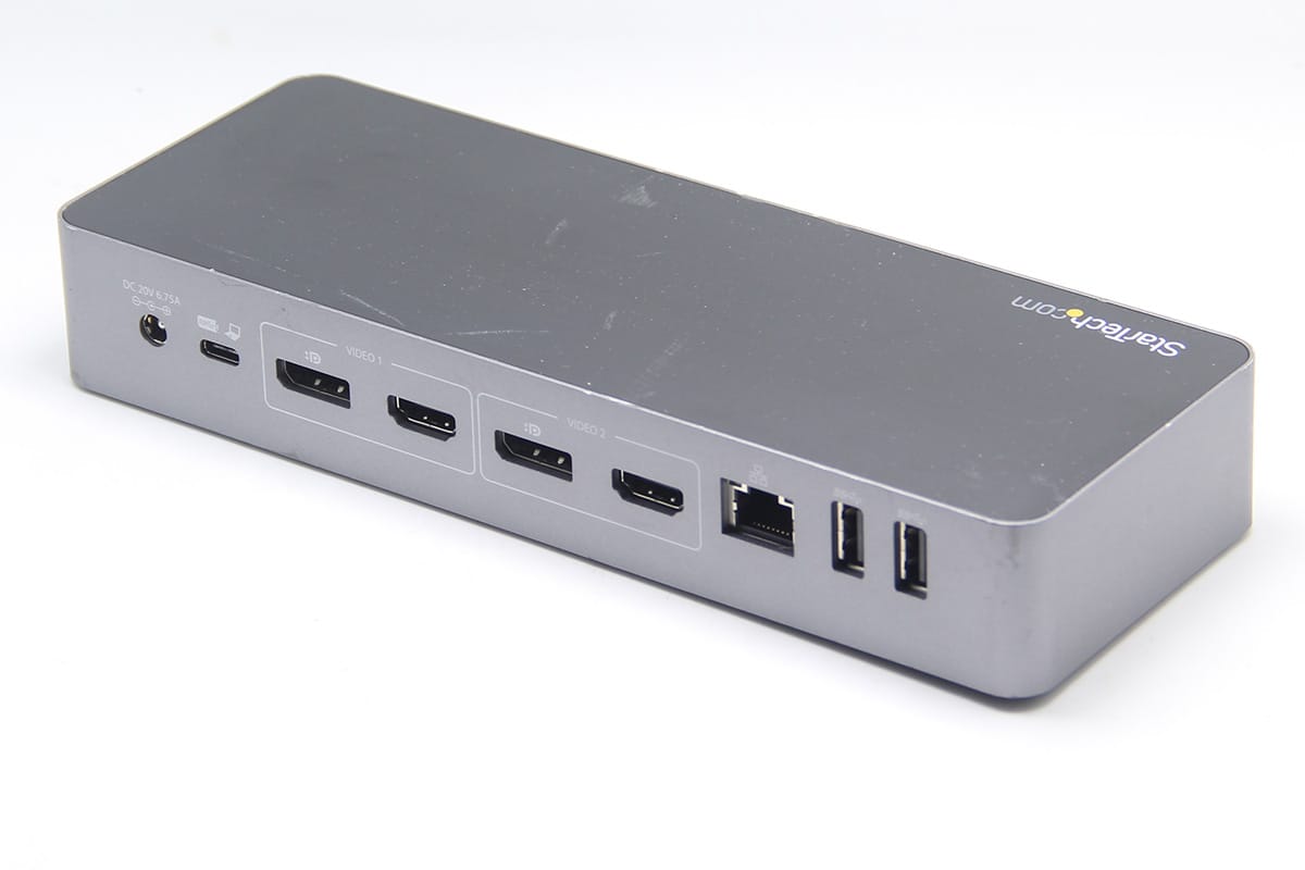 Startech DK30C2DPPD Displaylink通用型扩展坞 兼容多系统 扩双4K USB3.0 千兆网卡60瓦PD供电