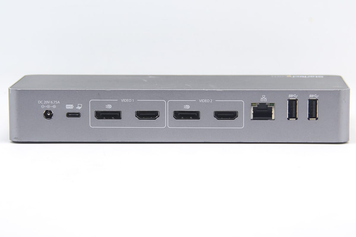 Startech DK30C2DPPD Displaylink通用型扩展坞 兼容多系统 扩双4K USB3.0 千兆网卡60瓦PD供电