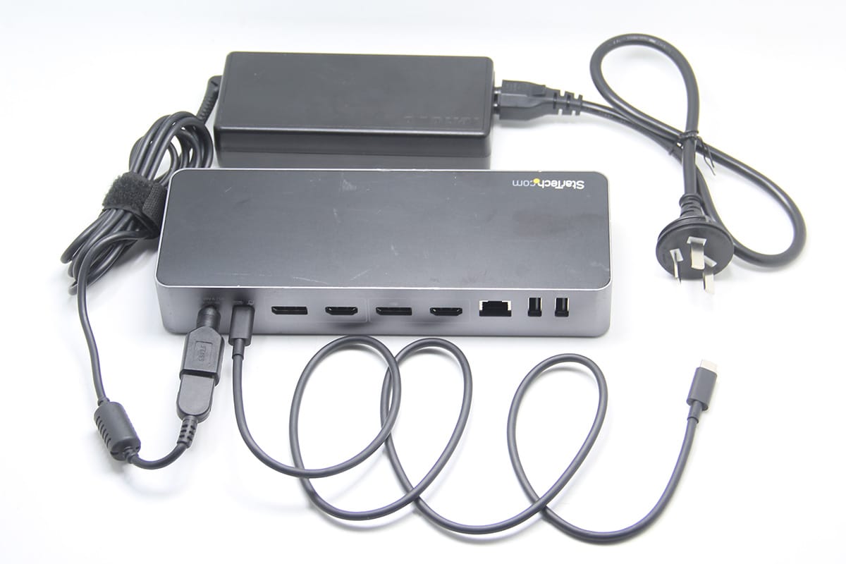 Startech DK30C2DPPD Displaylink通用型扩展坞 兼容多系统 扩双4K USB3.0 千兆网卡60瓦PD供电