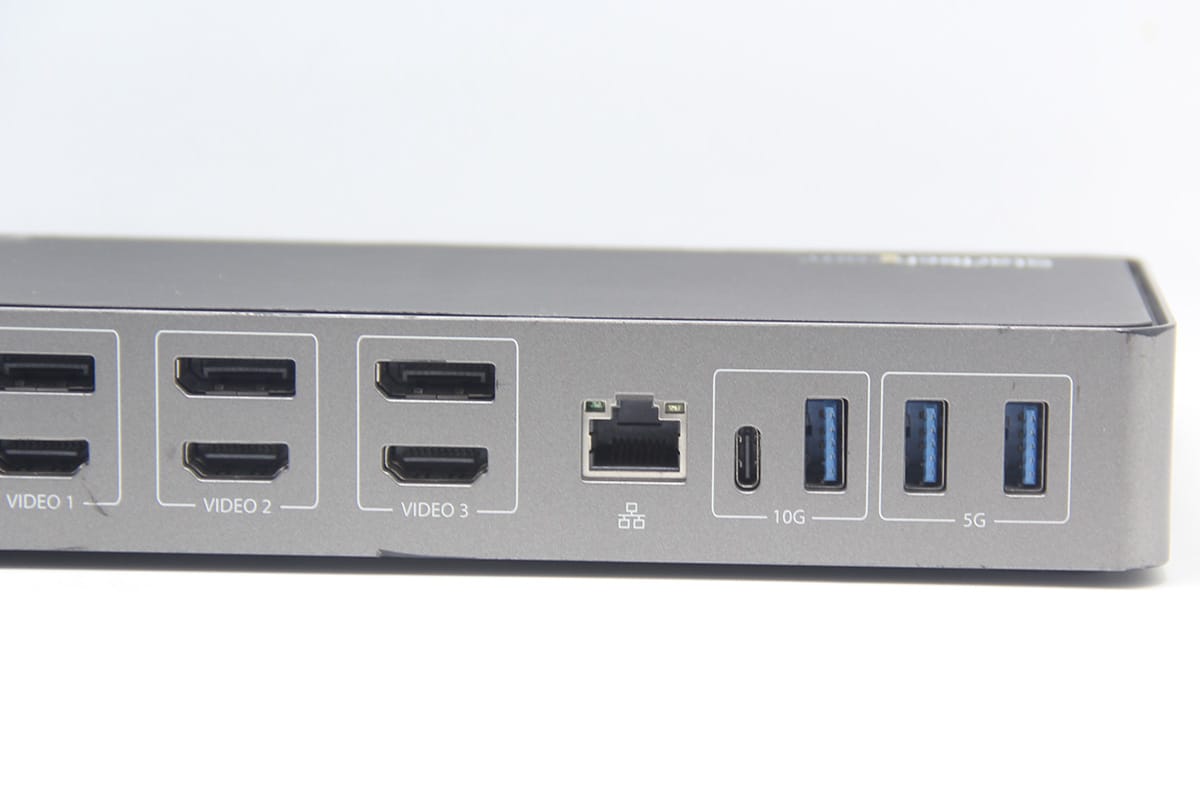 Startech DK31C3HDPD通用型扩展坞 支持M1 M2外接3台4k 60hz displaylink 85瓦PD 10G gen2
