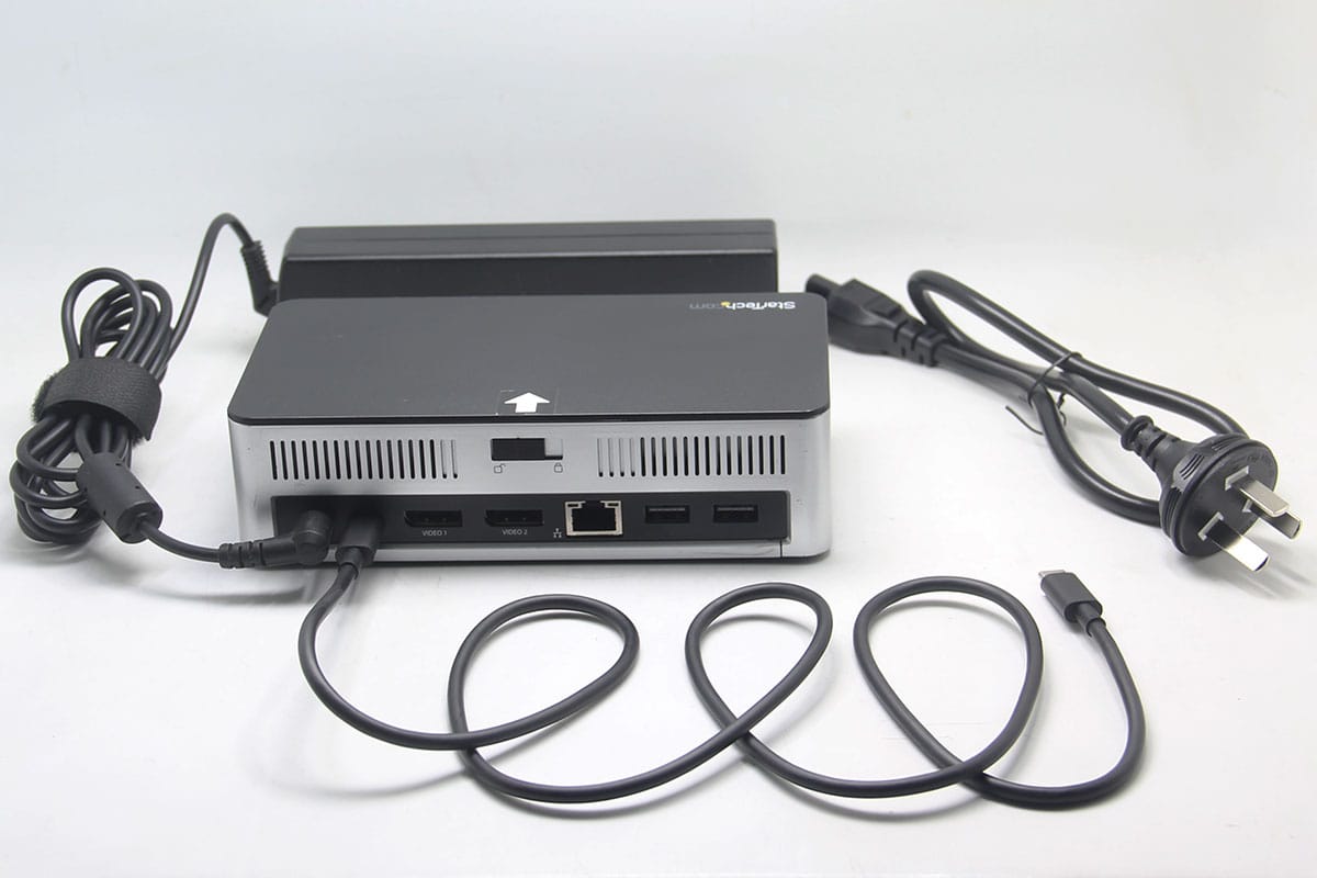 Startech MST30C2HDPPD PD60瓦充电内置SATA硬盘接口扩展坞支持win Mac千兆网卡 Startech MST30C2HDPPD PD60瓦充电内置SATA硬盘接口扩展坞支持win Mac千兆网卡