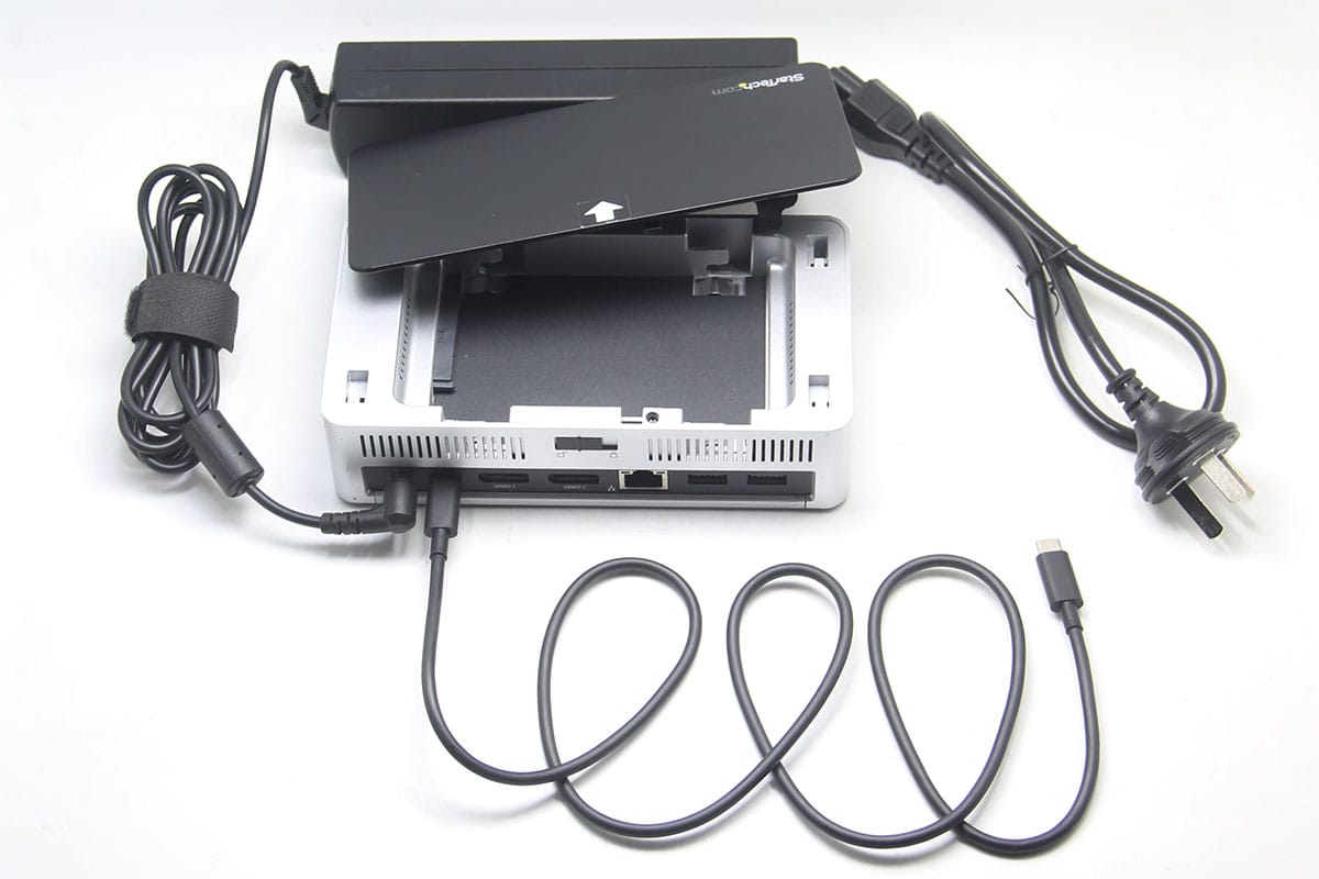 Startech MST30C2HDPPD PD60瓦充电内置SATA硬盘接口扩展坞支持win Mac千兆网卡 Startech MST30C2HDPPD PD60瓦充电内置SATA硬盘接口扩展坞支持win Mac千兆网卡