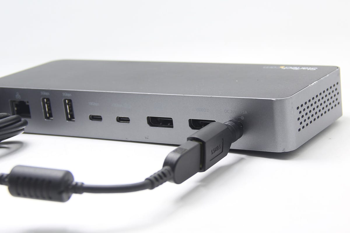 Startech TB3CDK2DP 兼容AMD USB4.0 win和Mac雷电3/4 40G扩展坞双4k 10G gen2 60W PD Startech TB3CDK2DP 兼容AMD USB4.0 win和Mac雷电3/4 40G扩展坞双4k 10G gen2 60W PD