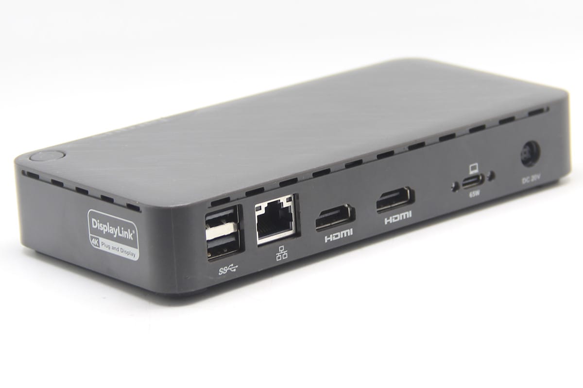 Targus USB-C dual 4k docking station 65w PD USB-C双4k扩充基座PD 65瓦 Dock310-A Displaylink DL-6950通用型gen2 10G扩展坞65瓦PD 双HDMI