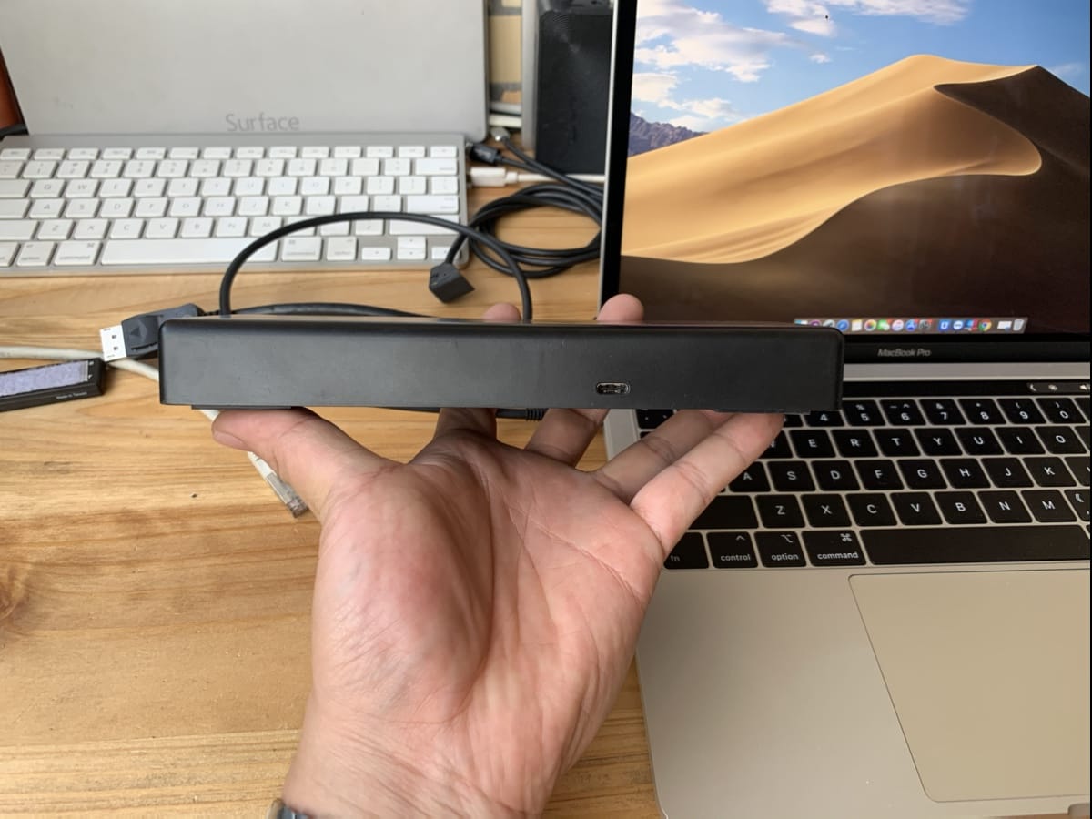 TDX-120B 雷电3 thunderbolt3 dock 87瓦扩展坞 苹果win通用dock