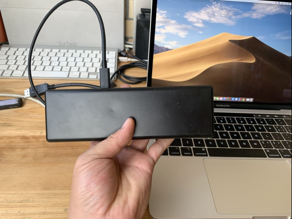 TDX-120B 雷电3 thunderbolt3 dock 87瓦扩展坞 苹果win通用dock