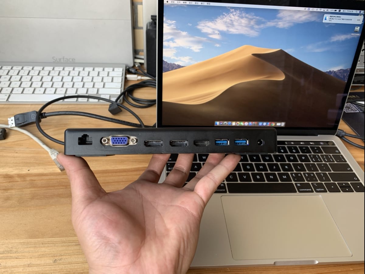 TDX-120B 雷电3 thunderbolt3 dock 87瓦扩展坞 苹果win通用dock