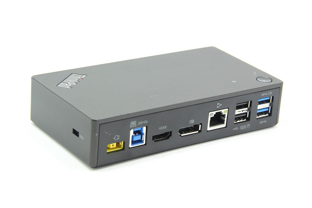 ThinkPad USB 3.0高级专业型扩展坞4K显示DP高清HDMI千兆网卡40A80045CN