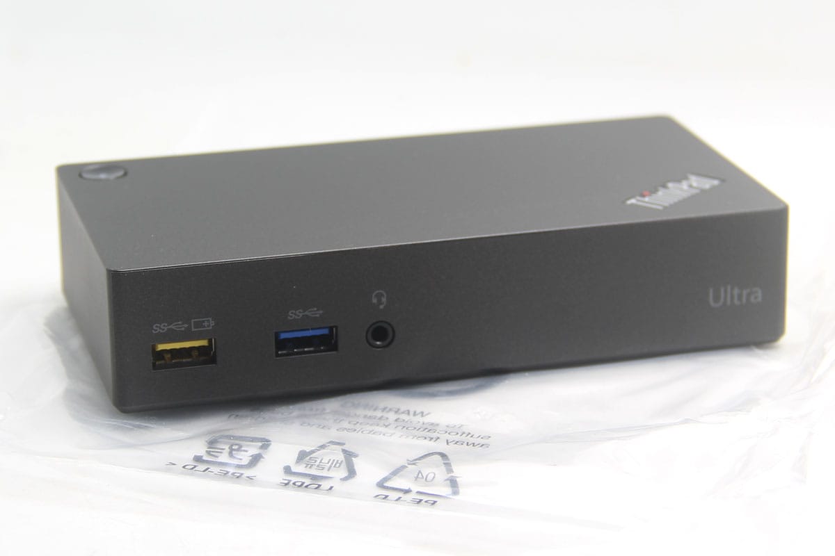 ThinkPad办公多接口扩展坞40A8安卓/Mac/Win通用会议炒股双屏 DP HDMI