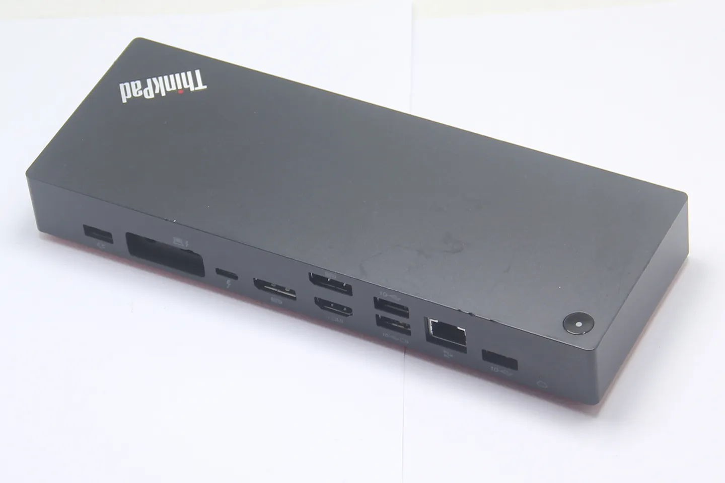Thinkpad雷电4通用智能型扩展坞40B0 40B1外扩4个4k60hz PD100瓦