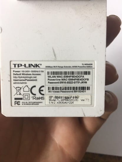Tp-link 500m无线电力猫拆解