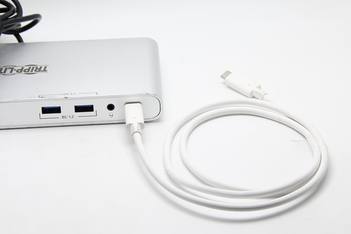 TRIPP.LITE U442-DOCK4-S 雷电3 TYPE-C反向PD充电扩展坞外接4K Mac thinkpad DELL HP iPad pro dock