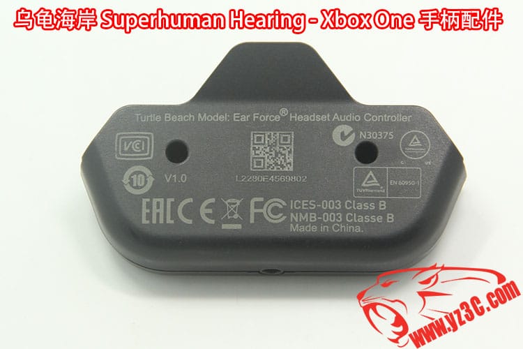 Turtle Beach乌龟海岸 Xbox One 手柄原装配件 立体声耳机适配器