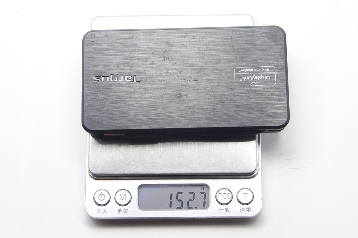 USB 3.0 & USB-C Dual Video Travel Docking Station便携式扩展坞VGA/HDMI 2个USB3.0 千兆网卡适用于win Mac m1电脑
