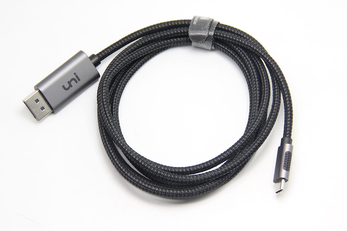 USB-C 至 DisplayPort 线缆(4K@60Hz,2K@165Hz), Thunderbolt 3适用于 MacBook Pro、MacBook Air/iPad Pro 2020/2018 ，戴尔XPS，thinkpad笔记本