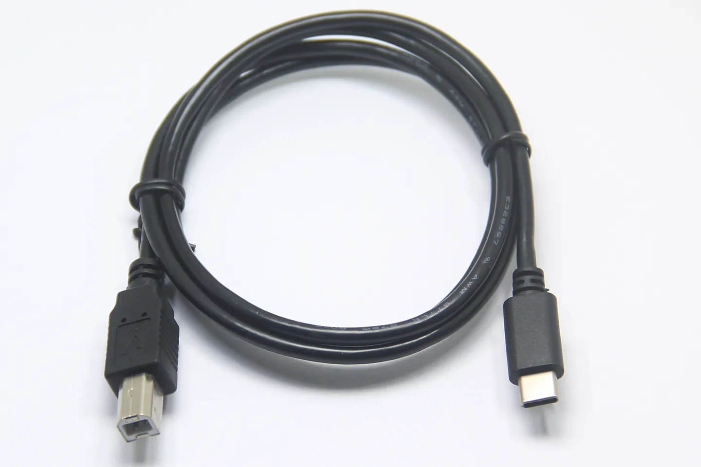 USB-C转USB-B方口线 连接线打印机小型光驱纯铜高速稳定传输线 USB-C转USB-B方口线 连接线打印机小型光驱纯铜高速稳定传输线