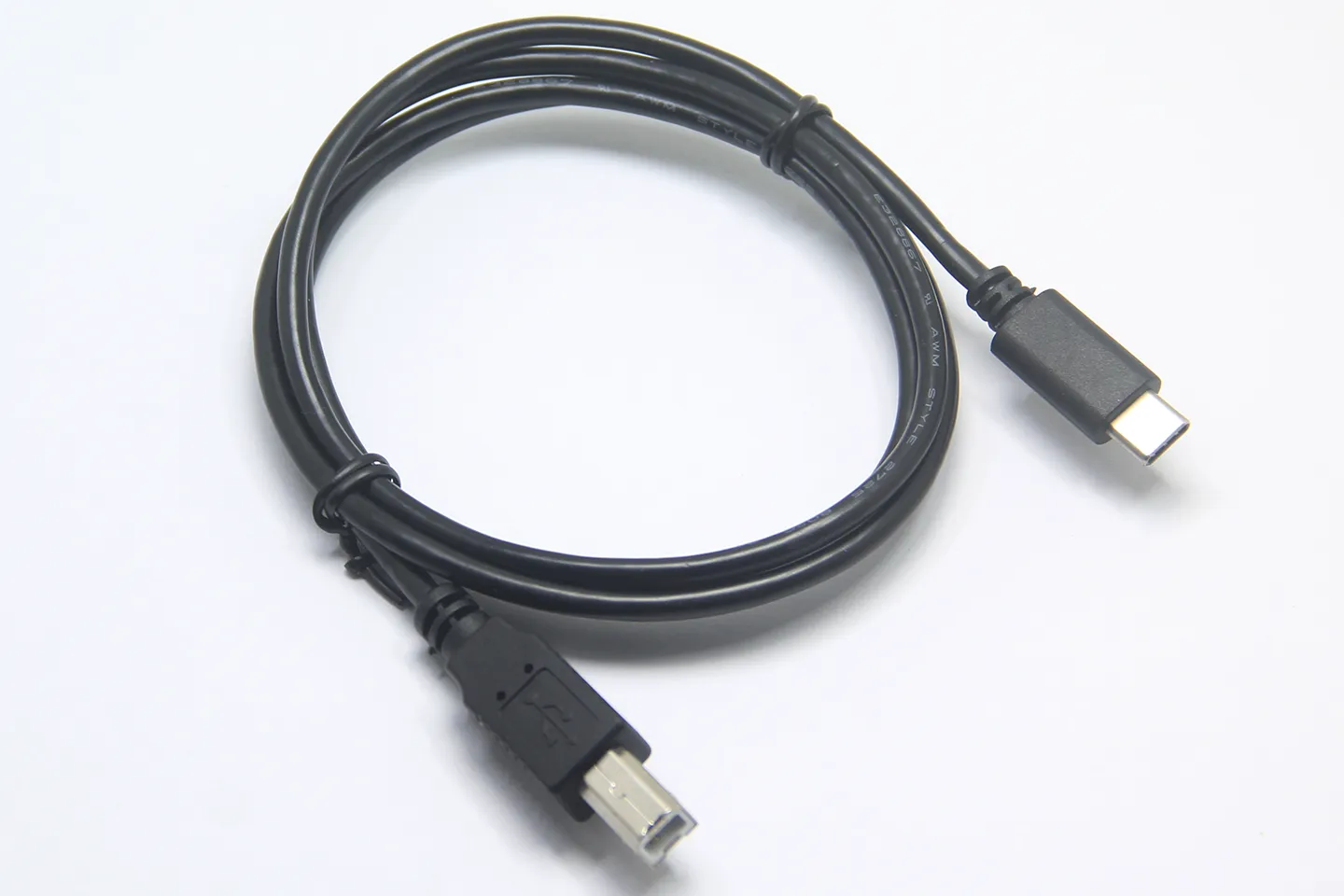 USB-C转USB-B方口线 连接线打印机小型光驱纯铜高速稳定传输线 USB-C转USB-B方口线 连接线打印机小型光驱纯铜高速稳定传输线