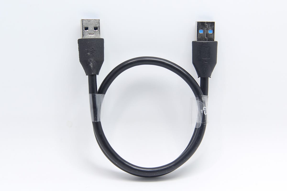 USB3.0 A-A 公对公刷机数据线40厘米纯铜屏蔽线 移动硬盘数据线 笔记本电脑散热器供电线