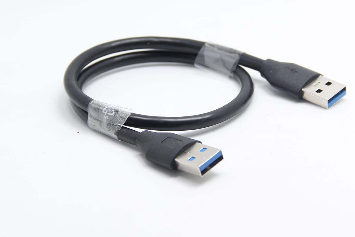 USB3.0 A-A 公对公刷机数据线40厘米纯铜屏蔽线 移动硬盘数据线 笔记本电脑散热器供电线