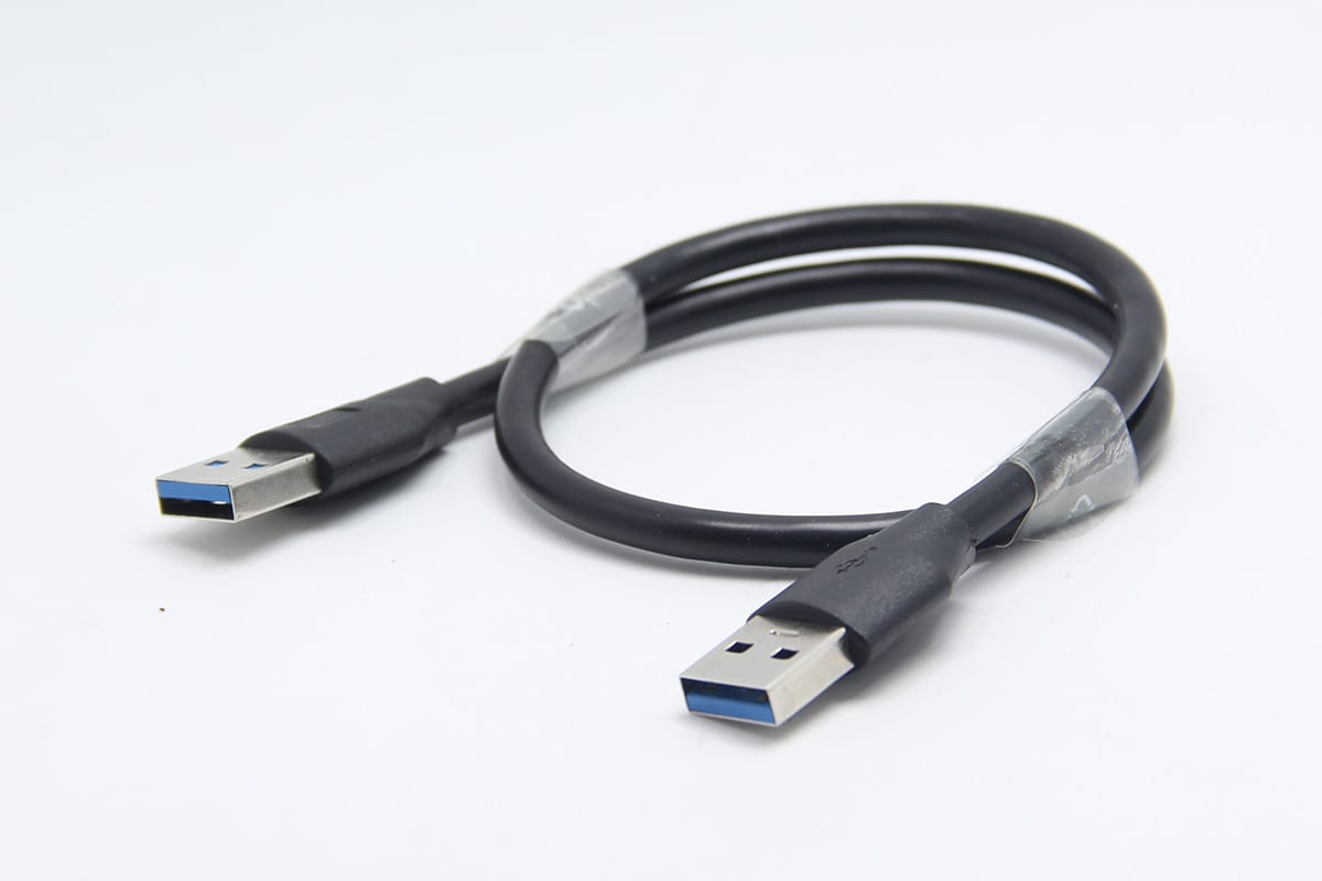 USB3.0 A-A 公对公刷机数据线40厘米纯铜屏蔽线 移动硬盘数据线 笔记本电脑散热器供电线