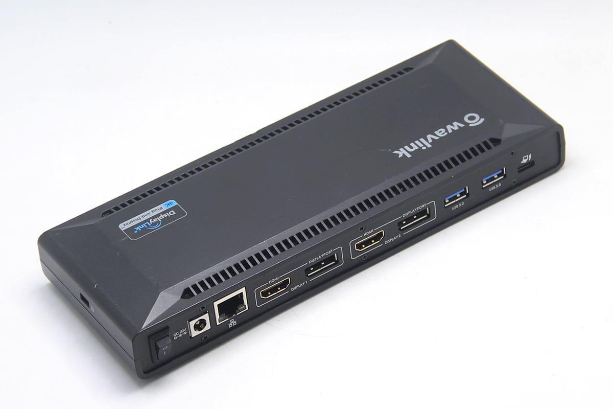 Wavlink双HDMI/DP显示器4K@60Hz通用13合1扩展坞100瓦PD供电USB-C