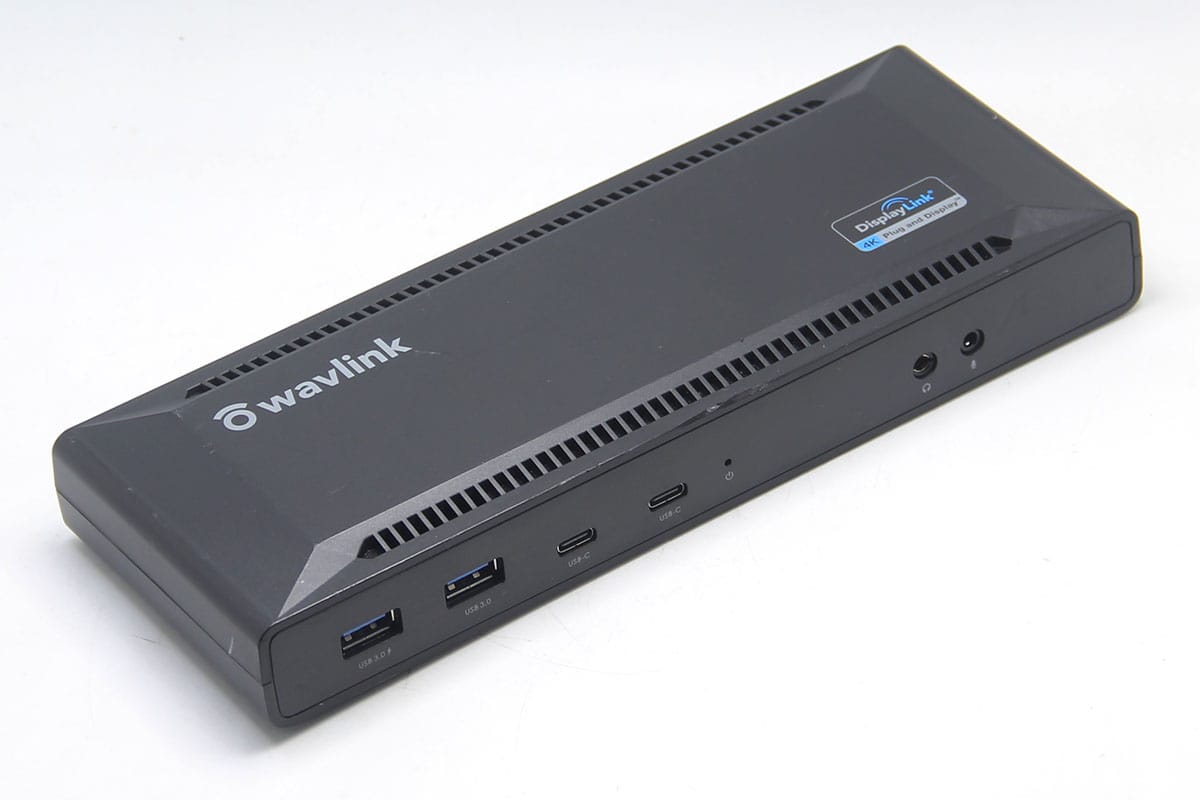 Wavlink双HDMI/DP显示器4K@60Hz通用13合1扩展坞100瓦PD供电USB-C