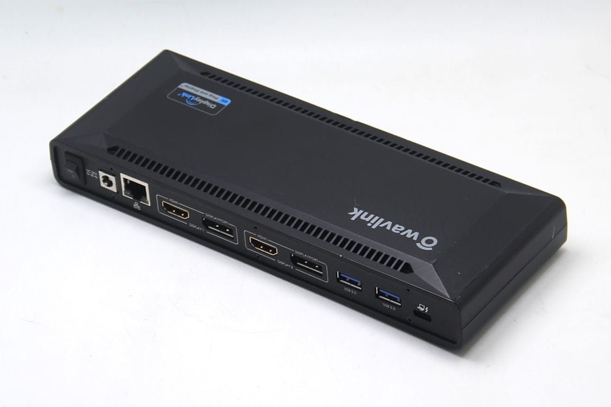 Wavlink双HDMI/DP显示器4K@60Hz通用13合1扩展坞100瓦PD供电USB-C