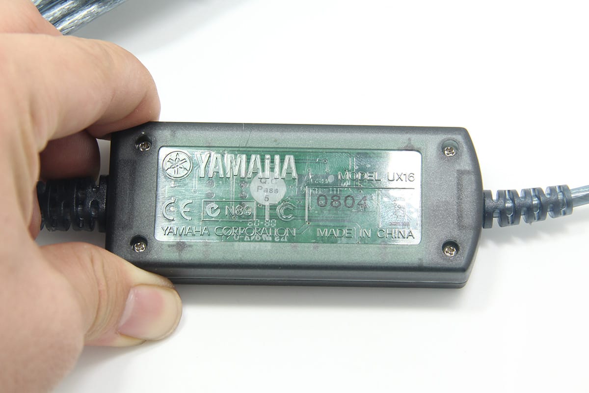 YAMAHA USB-MIDI UX-16 midi线 电脑桌面程式连接线