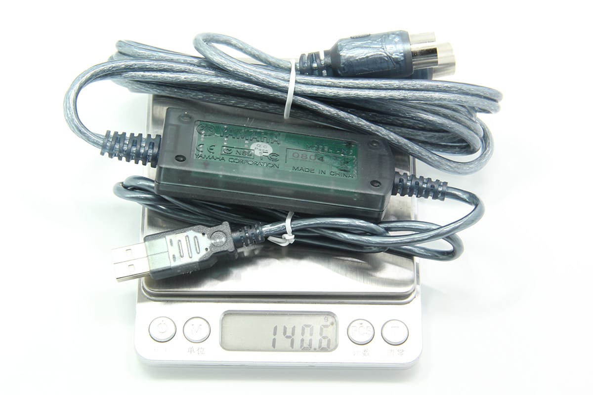 YAMAHA USB-MIDI UX-16 midi线 电脑桌面程式连接线