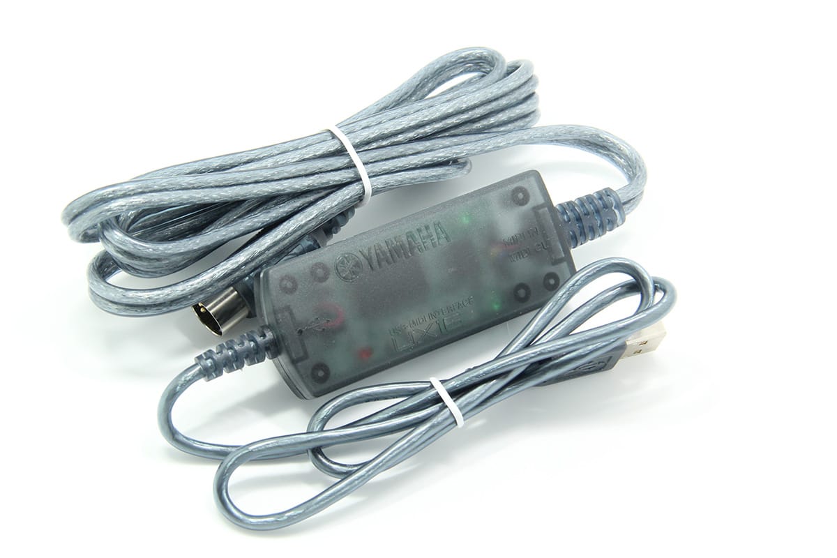 YAMAHA USB-MIDI UX-16 midi线 电脑桌面程式连接线