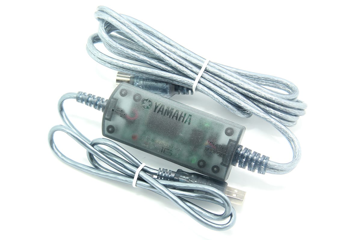 YAMAHA USB-MIDI UX-16 midi线 电脑桌面程式连接线