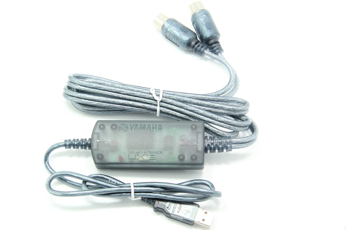 YAMAHA USB-MIDI UX-16 midi线 电脑桌面程式连接线