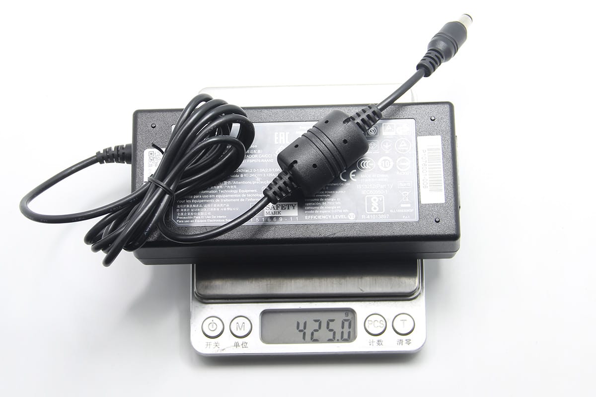 Zebra 斑马 Adapter 标签打印机75W电源适配器 FSP075-RAAN2 24V3.125A