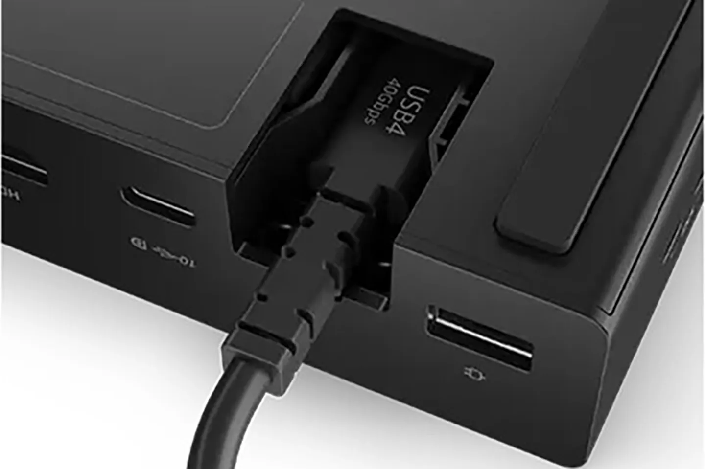 原装联想 ThinkPad USB4 Smart Dock 5500/5000扩展坞专用线 原配线 1米长 50V 5A 240瓦 40G数据线 显示器连接线 充电线