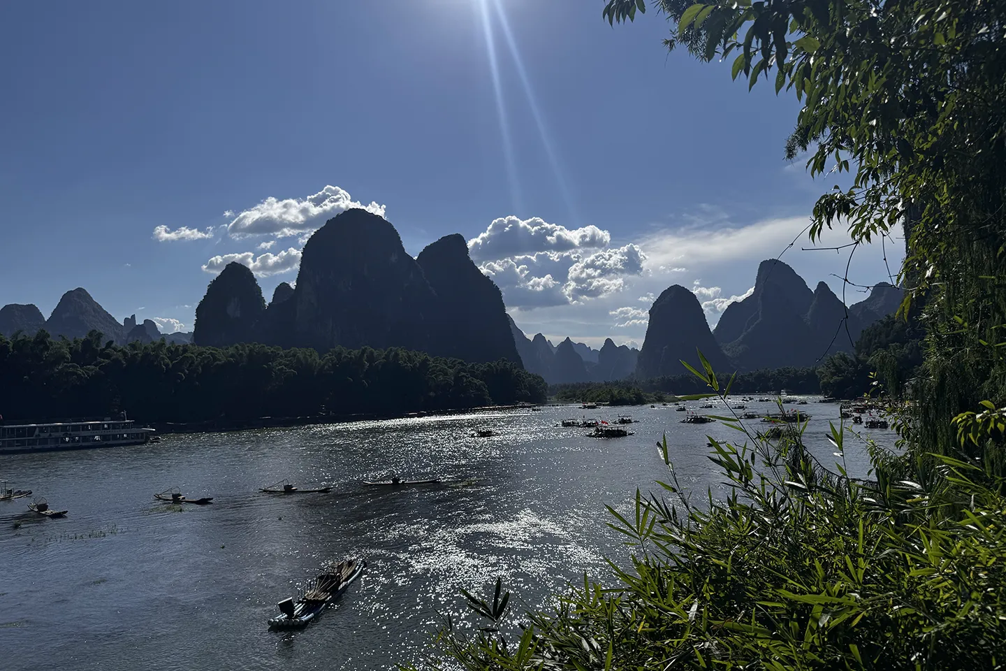 暑假陪孩子-广西阳朔之旅-打卡桂林山水甲天下