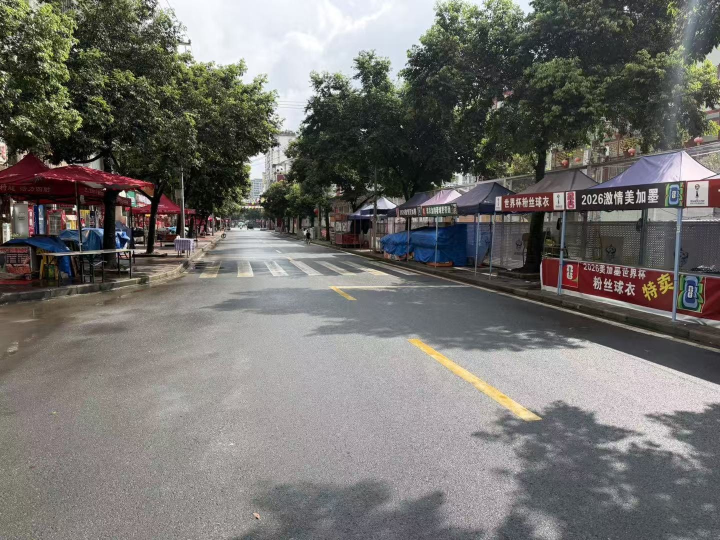 贵州榕江村超-途径这里正好驻足休息,早上起来吃完早餐-顺路来看看村超场地