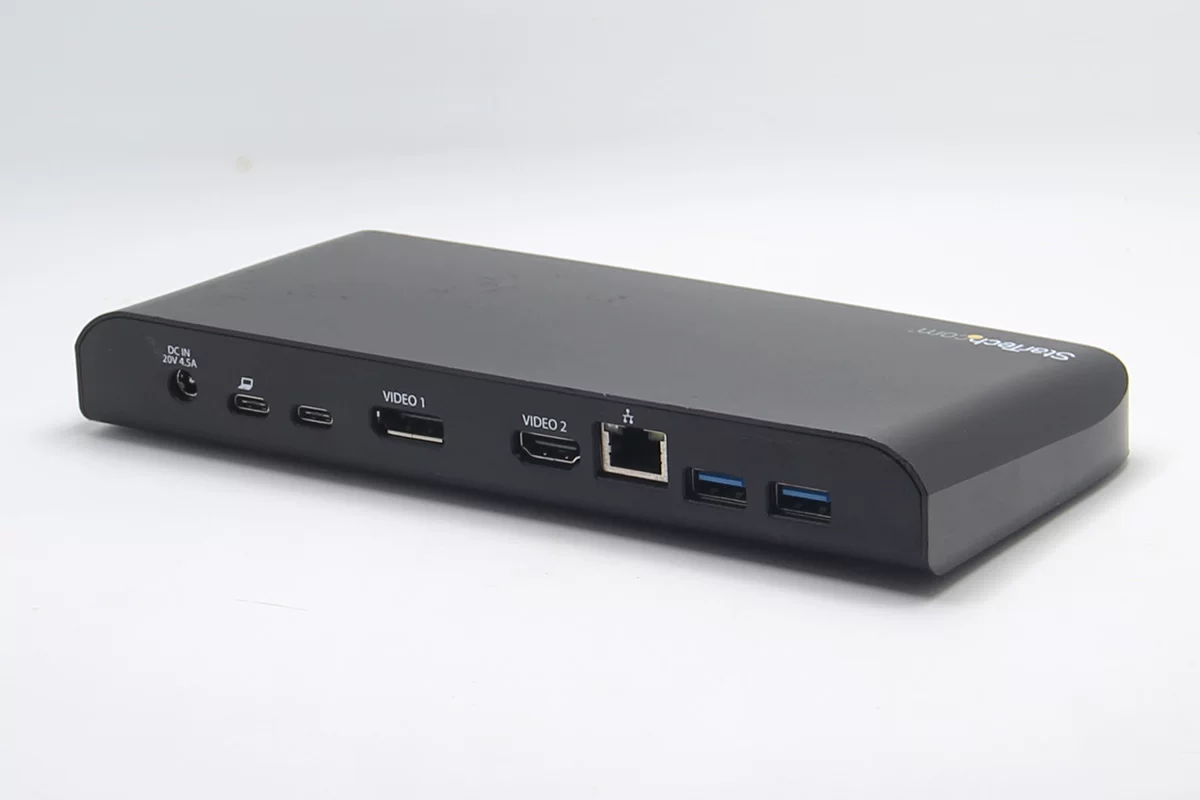 MST30C2DPPD Startech全功能C扩展坞 外接4k/2k高刷 输出PD供电60瓦 外扩HDMI和DP显示器 3个USB3.0 千兆网卡 MST30C2DPPD Startech全功能C扩展坞 外接4k/2k高刷 输出PD供电60瓦 外扩HDMI和DP显示器 3个USB3.0 千兆网卡