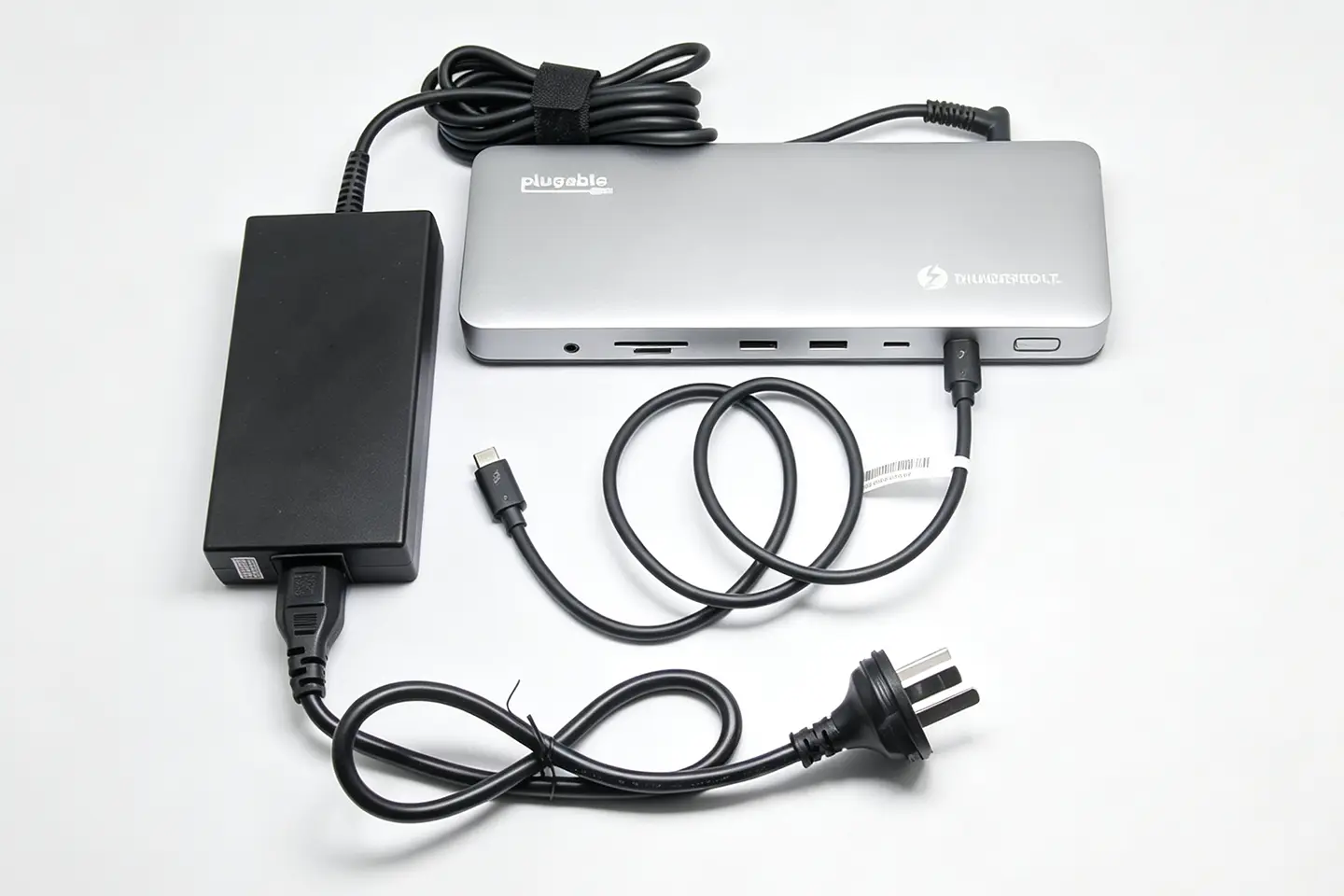 Plugable 雷电4扩展坞TBT-UDM Win/Mac电脑外扩双HDMI2.0 4K60hz or 8K /SD 96瓦PD 多接口Gen2 Plugable 雷电4扩展坞TBT-UDM Win/Mac电脑外扩双HDMI2.0 4K60hz or 8K /SD 96瓦PD 多接口Gen2