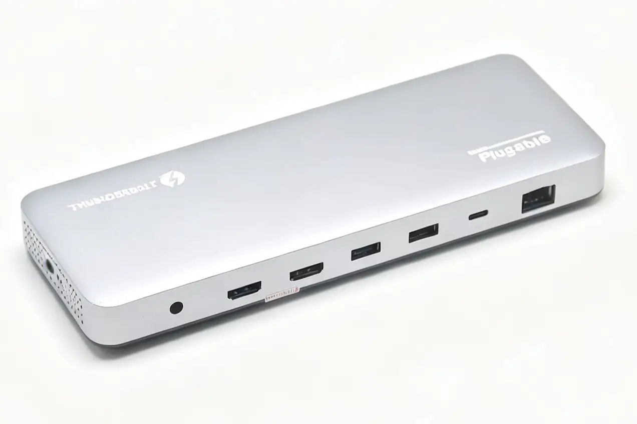 Plugable 雷电4扩展坞TBT-UDM Win/Mac电脑外扩双HDMI2.0 4K60hz or 8K /SD 96瓦PD 多接口Gen2 Plugable 雷电4扩展坞TBT-UDM Win/Mac电脑外扩双HDMI2.0 4K60hz or 8K /SD 96瓦PD 多接口Gen2