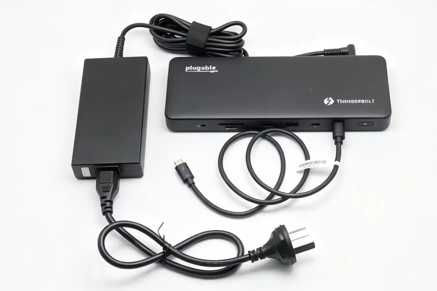 Plugable 雷电4扩展坞TBT4-UD5 苹果笔记本/Thinkpad/XPS等电脑外扩双HDMI2.0 4k 60hz/SD卡 96瓦PD供电 Plugable 雷电4扩展坞TBT4-UD5 苹果笔记本/Thinkpad/XPS等电脑外扩双HDMI2.0 4k 60hz/SD卡 96瓦PD供电