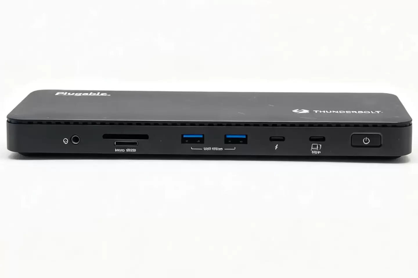 Plugable 雷电4扩展坞TBT4-UD5 苹果笔记本/Thinkpad/XPS等电脑外扩双HDMI2.0 4k 60hz/SD卡 96瓦PD供电 Plugable 雷电4扩展坞TBT4-UD5 苹果笔记本/Thinkpad/XPS等电脑外扩双HDMI2.0 4k 60hz/SD卡 96瓦PD供电