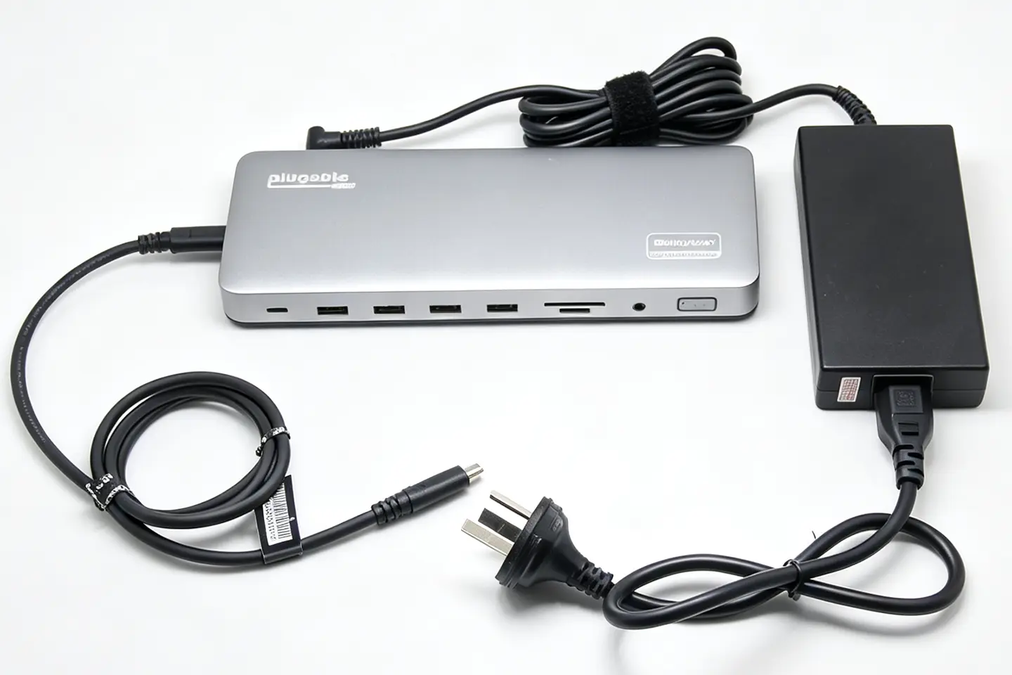 Plugable USB-C笔记本电脑扩展坞 双显示器 4K 60Hz PD协议100W充电 DisplayLink 兼容win/Mac/chromeos等 Plugable USB-C笔记本电脑扩展坞 双显示器 4K 60Hz PD协议100W充电 DisplayLink 兼容win/Mac/chromeos等